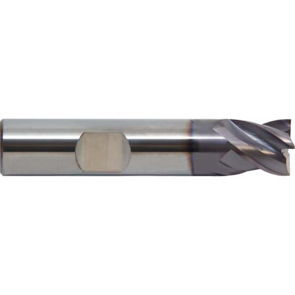 Tuffcut Xr 4 Flute End Mill Variable Helix Weldon Flat, 1/2